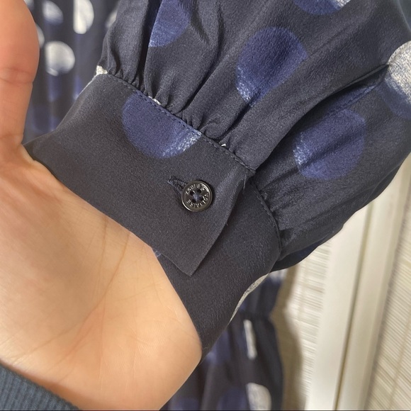 Zadig & Voltaire Rooka Dots Marine Dress Size XS NWT - Picture 5 of 13